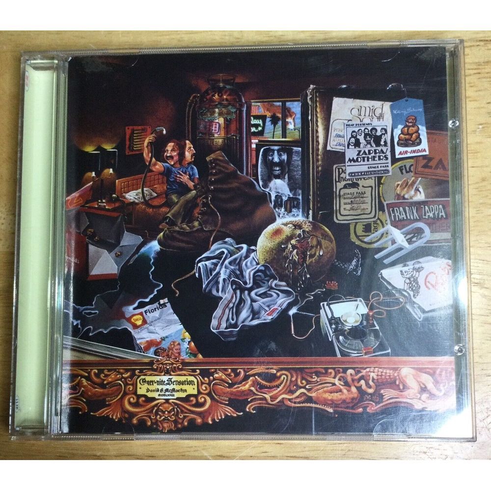Frank Zappa & The Mothers of‎ Invention Over-nite Sensation (CD) Album